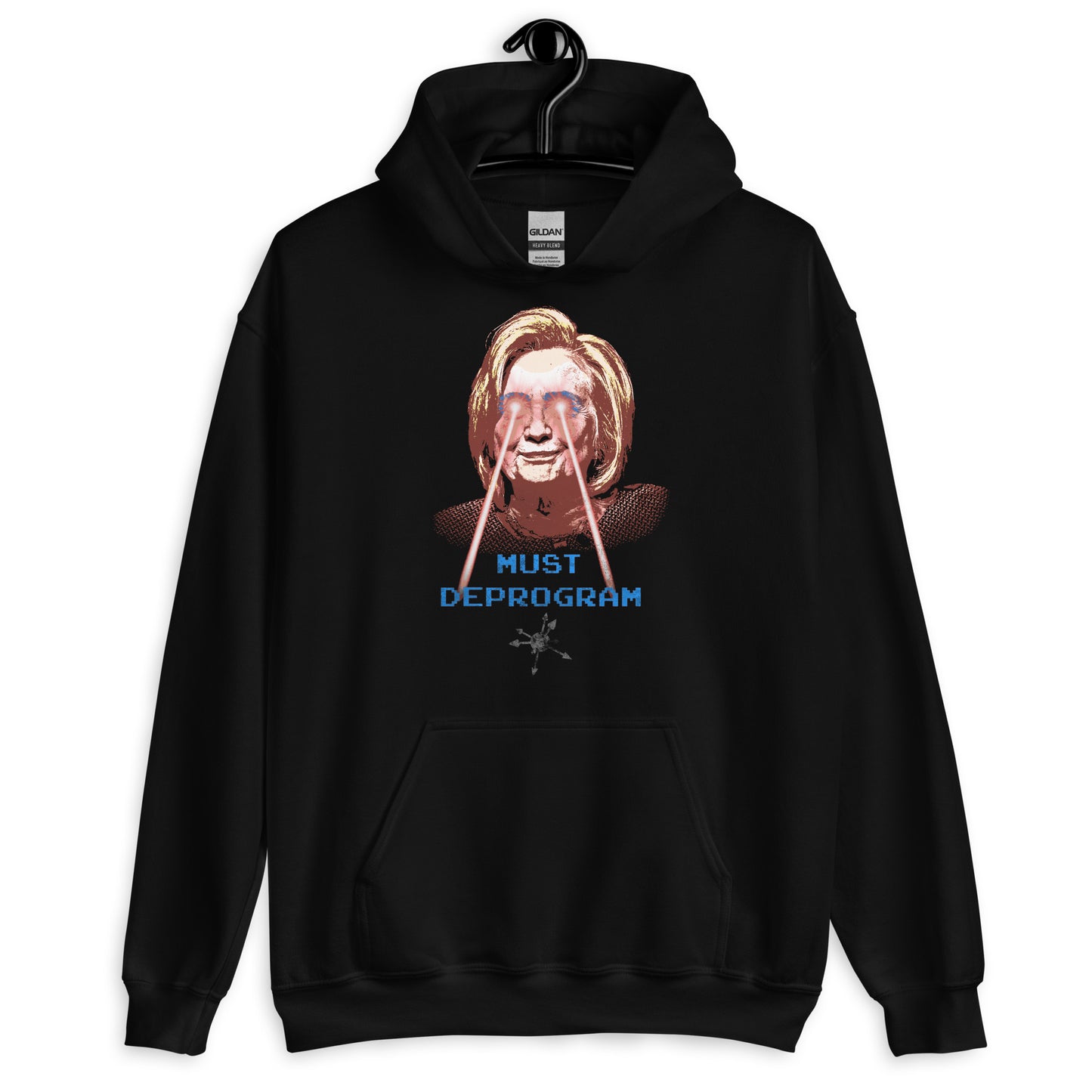 Hillary Must Deprogram - Unisex Hoodie