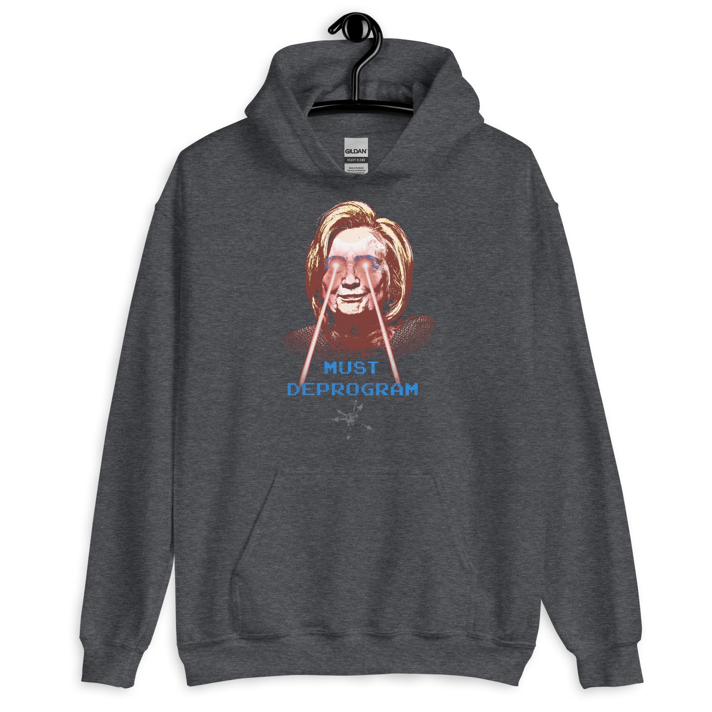 Hillary Must Deprogram - Unisex Hoodie