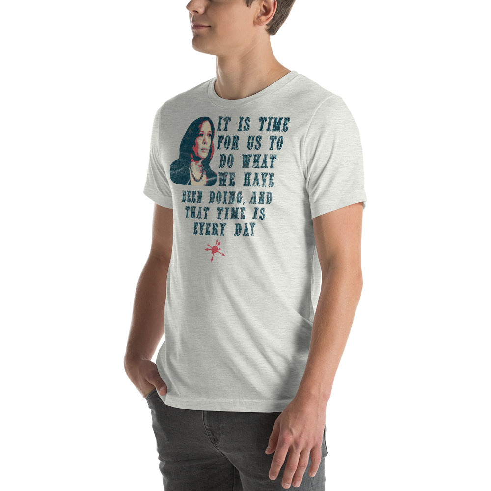 It Is Time - Inspirational Kamala Quote Men's Tee