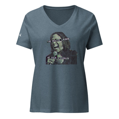 Kamala Harris: The Regime Laughs At Your Struggle - Women's Tee